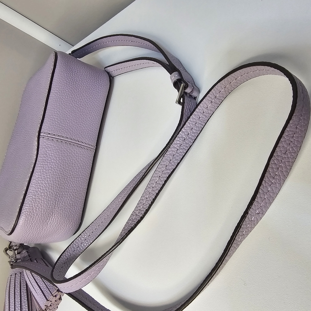 Kate Spade Orchard Street Arla Purple Lavender Crossbody Small Purse Spring - Picture 11 of 11